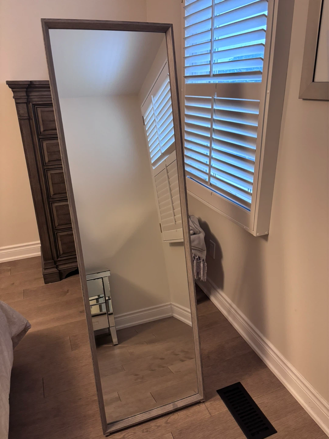 Full-Length Leaning Mirror