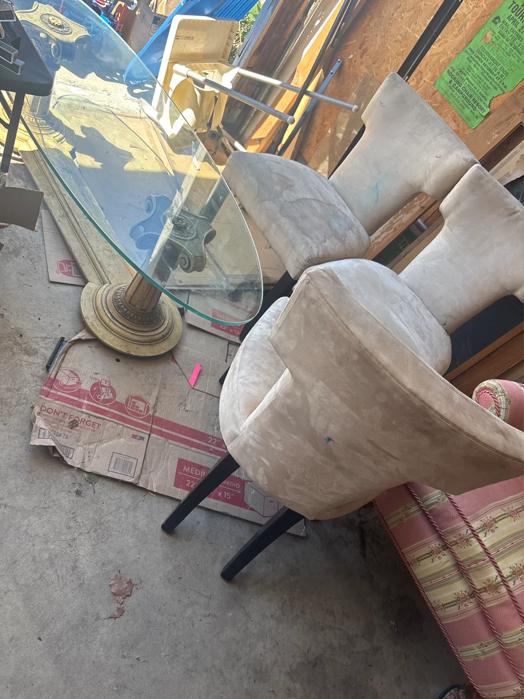 Couches and chairs . (Name your prices ). Easy garage pick up - photo 4