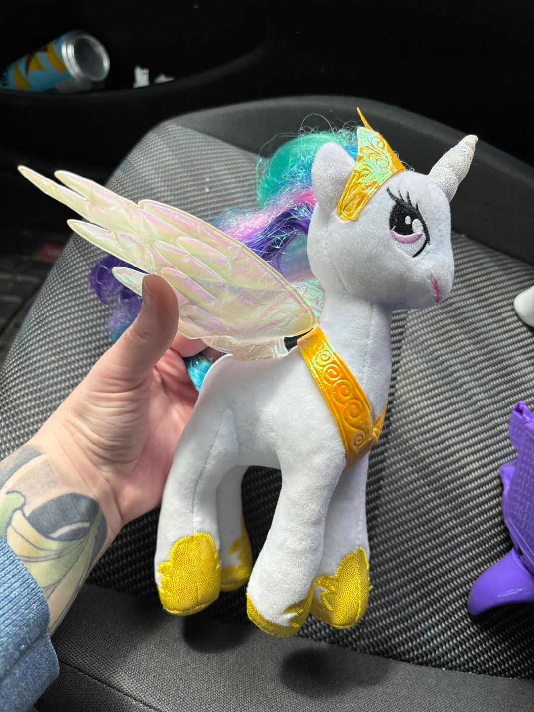 Plush My Little Pony Princess Celestia Toy MLP
