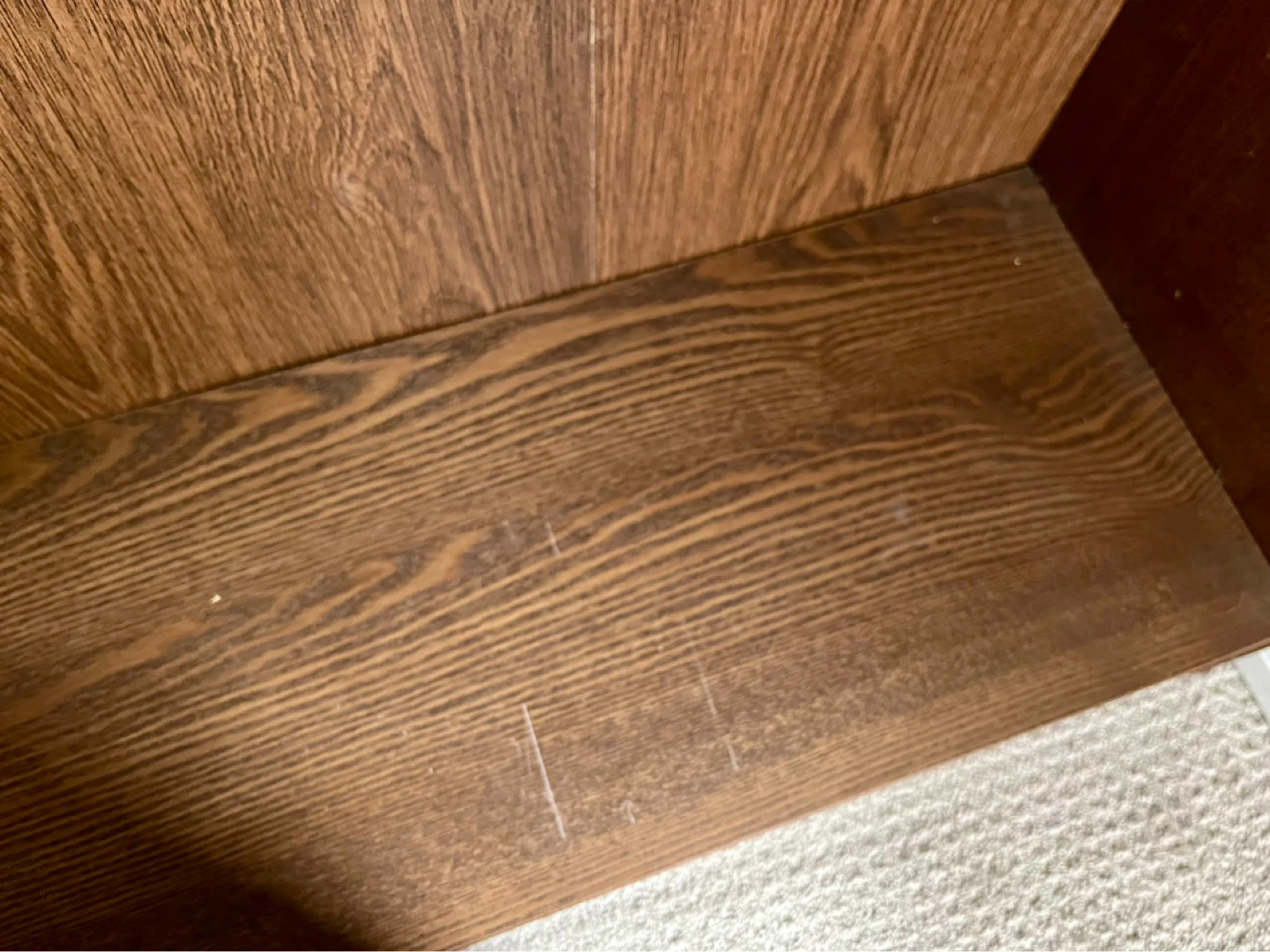 Brown walnut effect bookcase - photo 2