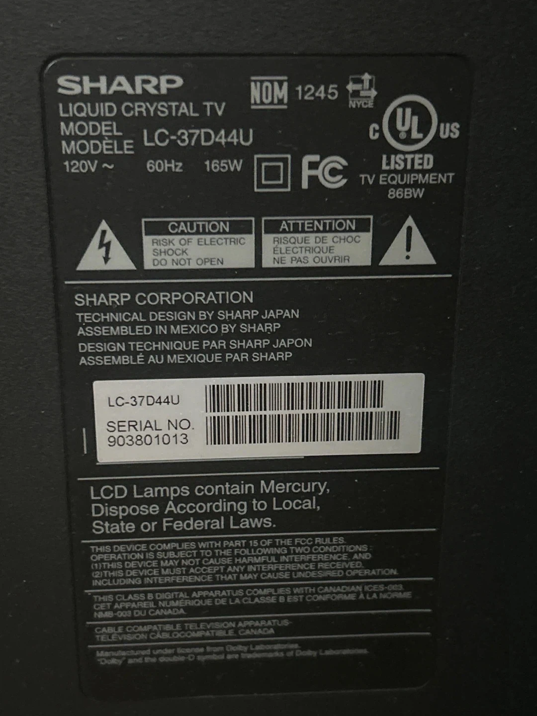 Sharp Aquos Roku TV with Roku Stick - photo 2