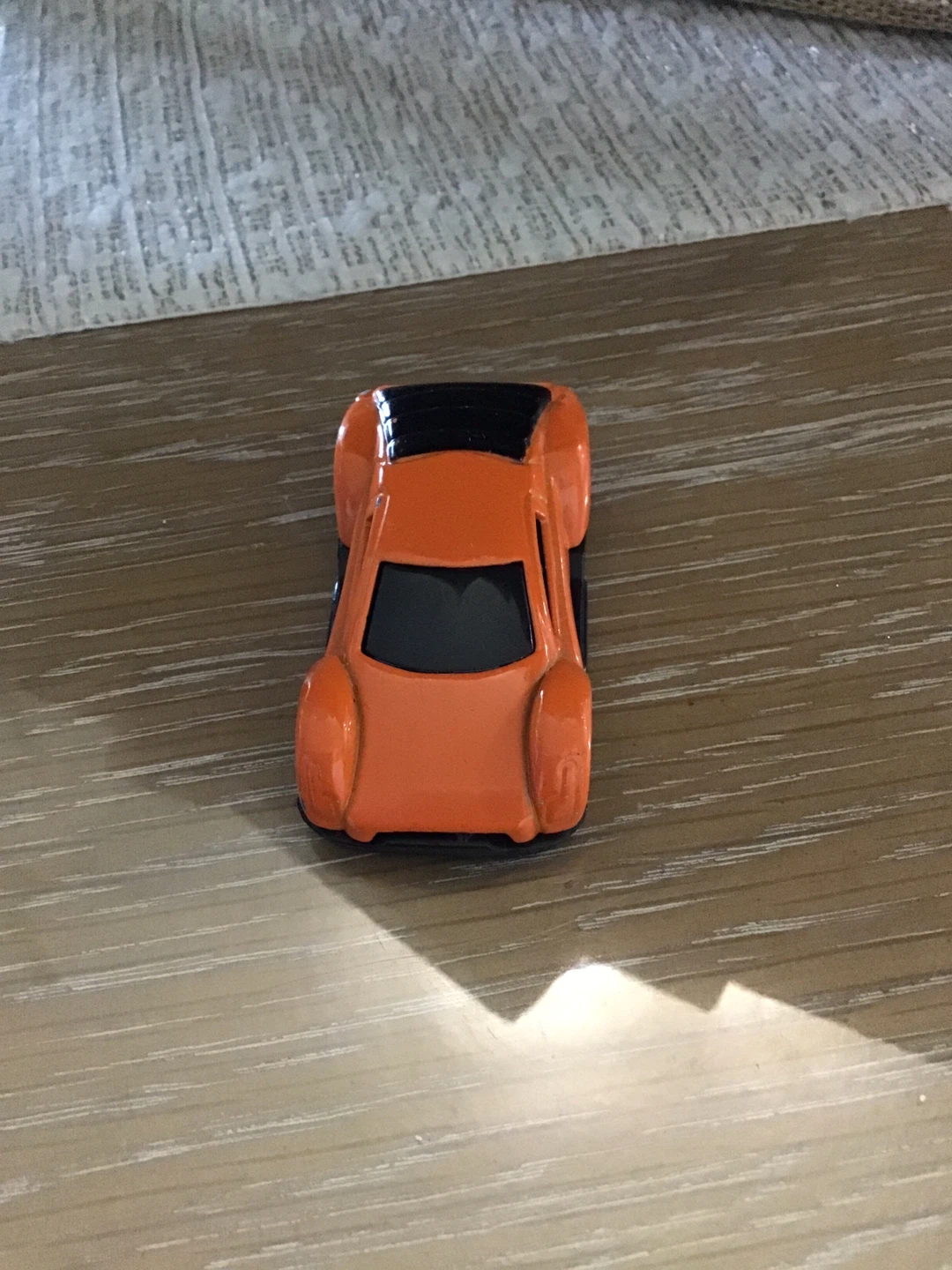 Orange toy car - photo 2