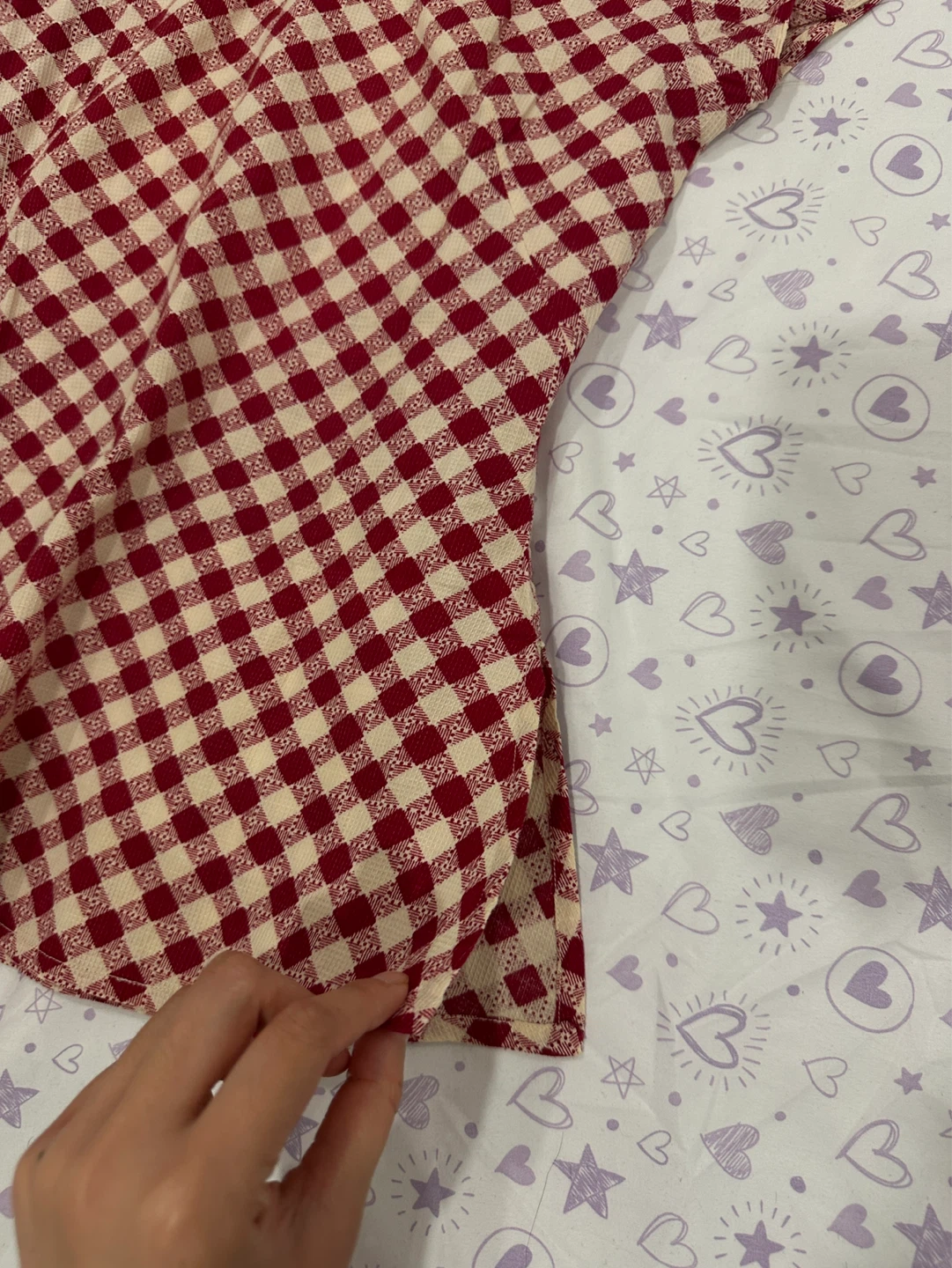 Red Gingham Vintage Top - photo 3