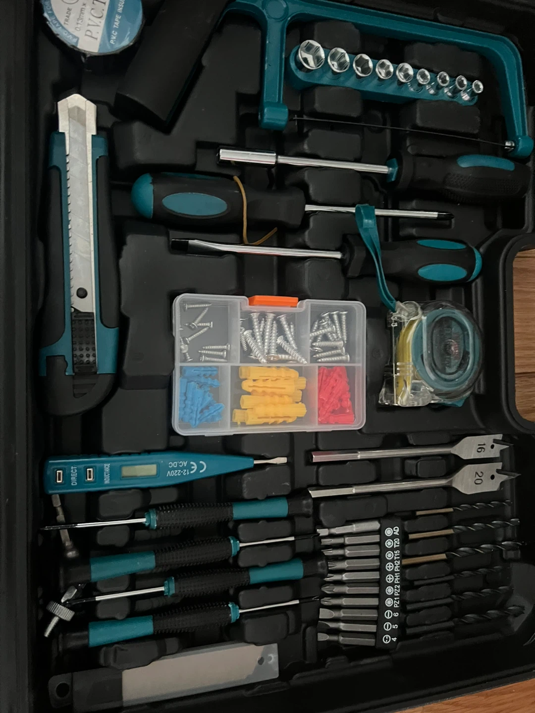 Cordless Drill and Tool Set - photo 3