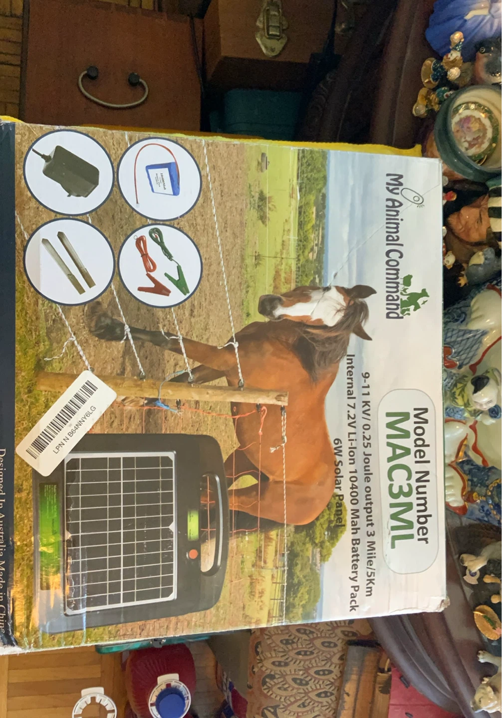 My Animal Command MAC3ML Solar Fence Energiser