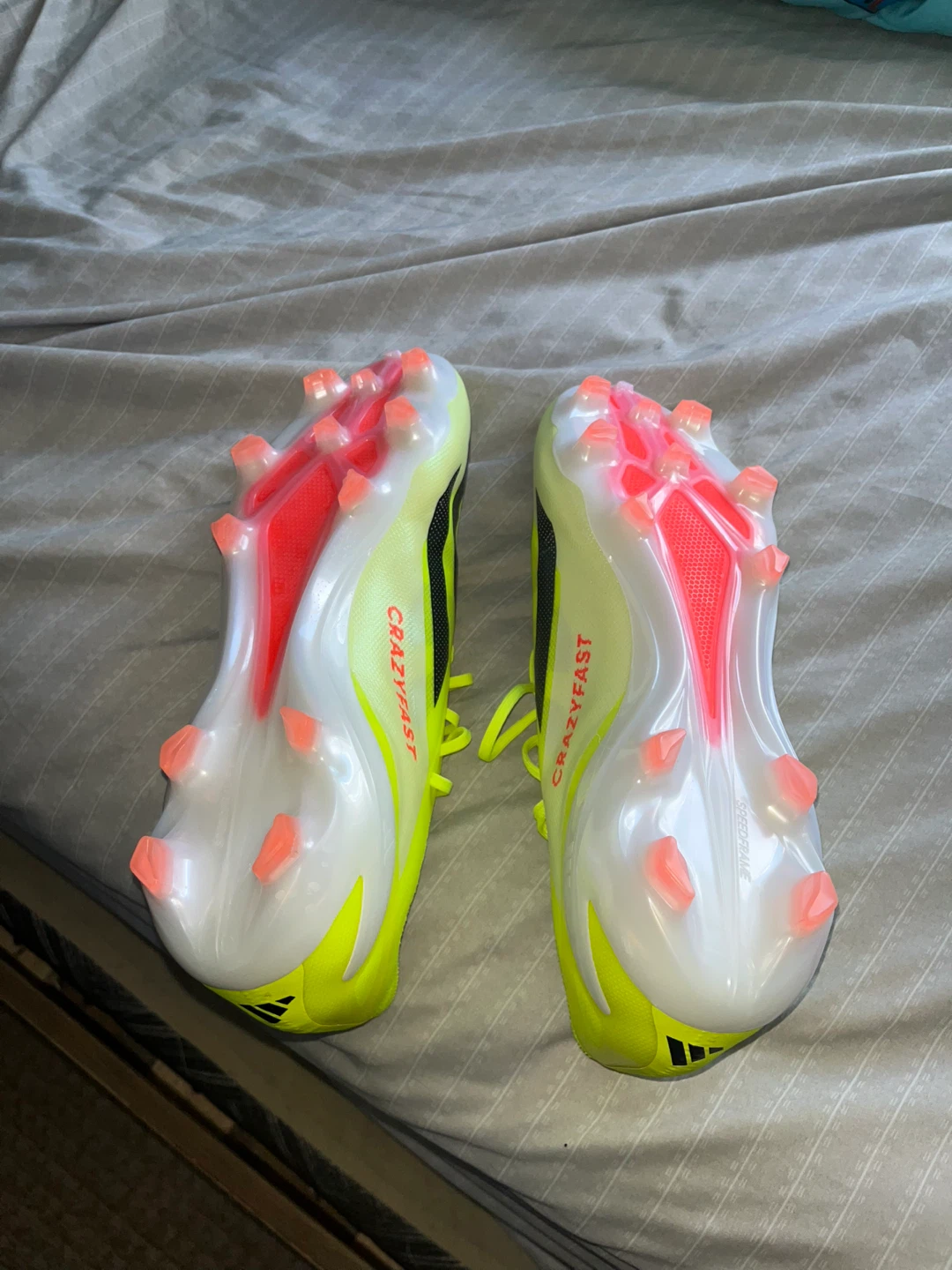 crazy fast neon green Mens 12 size - photo 4