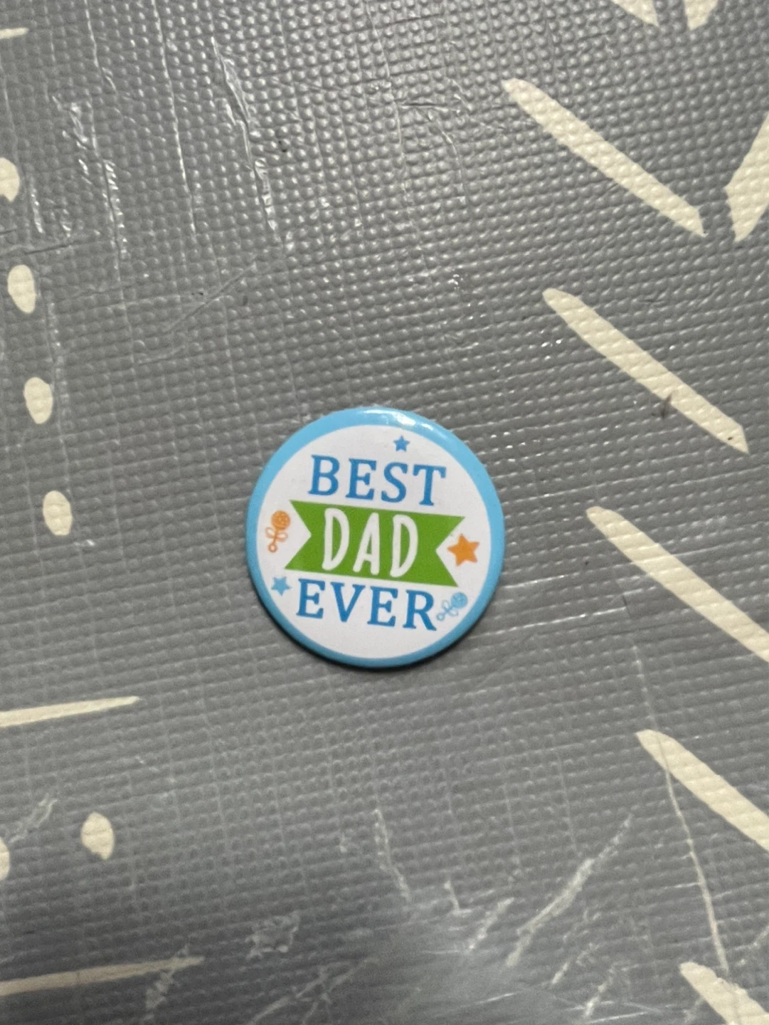 ⚽️Best Dad Ever Badge Pin