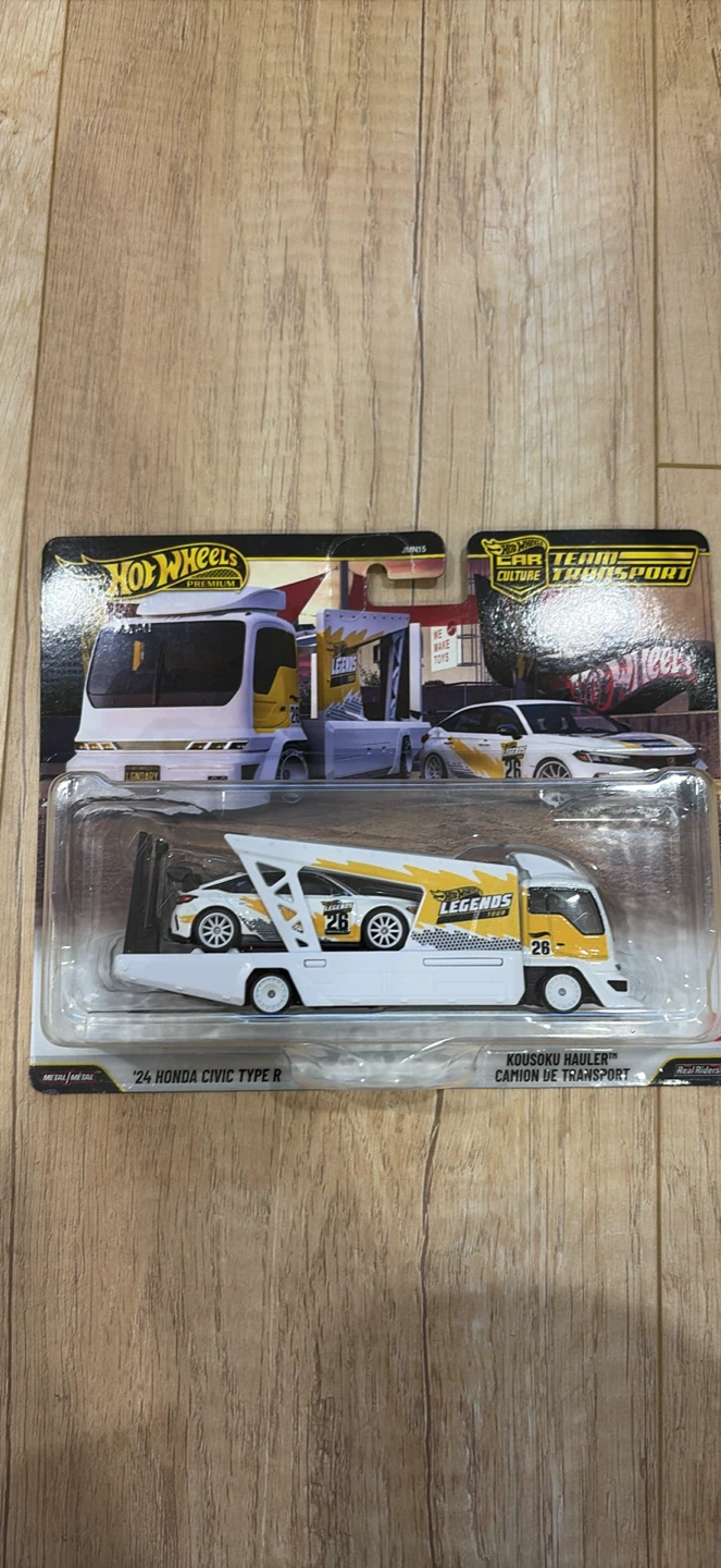 Hot Wheels Car Culture Kousoku Hauler '24 Honda Civic Type R