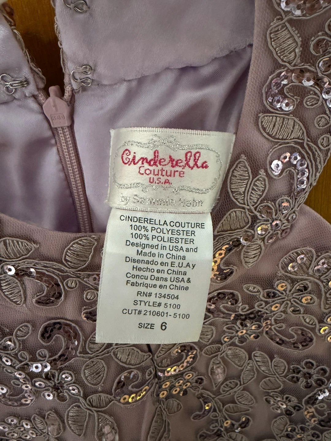 Cinderella couture Size 6 Dress - ⚽ - photo 5