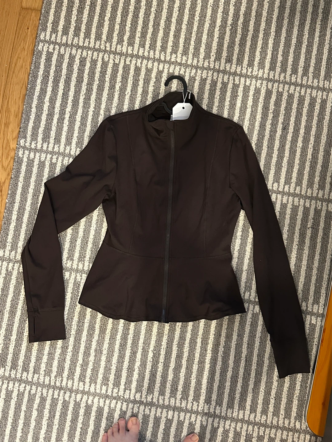 Brown Active Wear top
