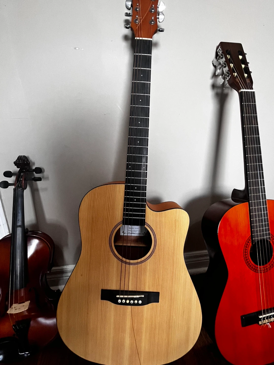 Violin, acoustic guitar , classical guitar, and harp. - photo 4
