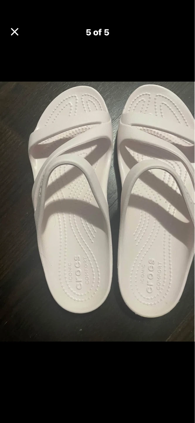 Crocs Kadee II Sandals Women's Size ⚽ 10 Pale Pink - photo 3