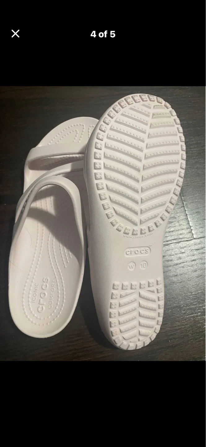 Crocs Kadee II Sandals Women's Size ⚽ 10 Pale Pink - photo 4