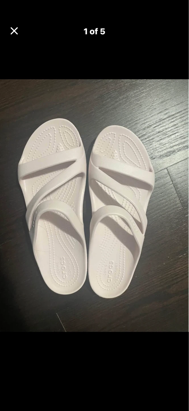 Crocs Kadee II Sandals Women's Size ⚽ 10 Pale Pink - photo 2