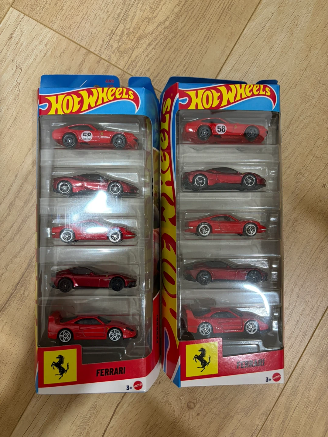 Hot Wheels Ferrari 5-Car Packs