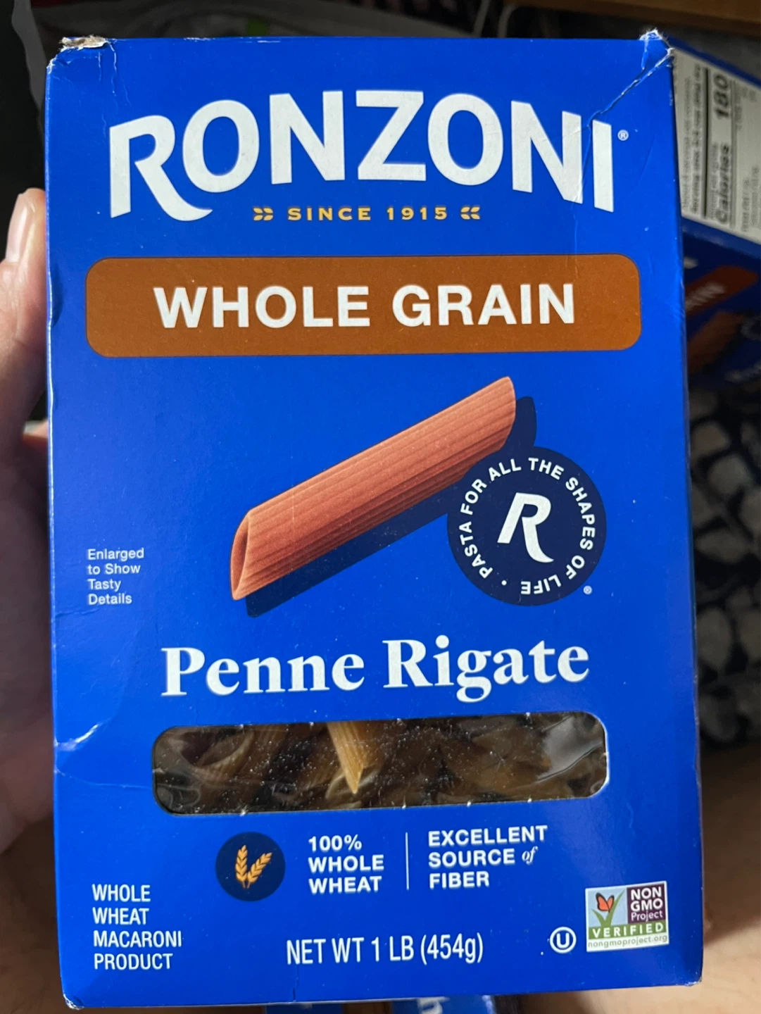 ⚽️Ronzoni Whole Grain Penne Rigate Pasta 1 LB