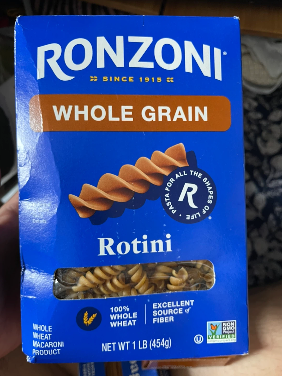 ⚽️Ronzoni Whole Grain Rotini Pasta 1 LB