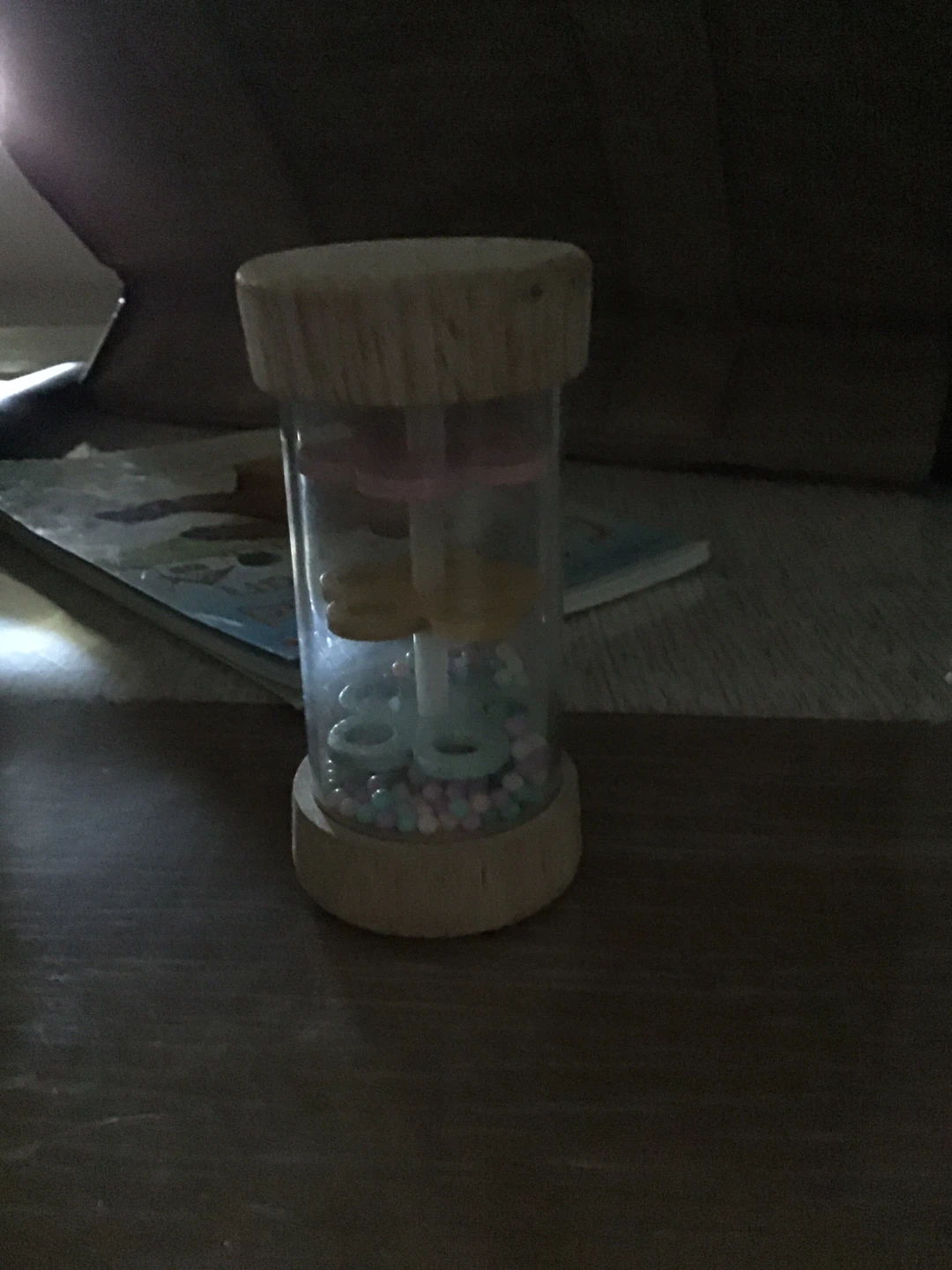 Wooden baby rattle - photo 2