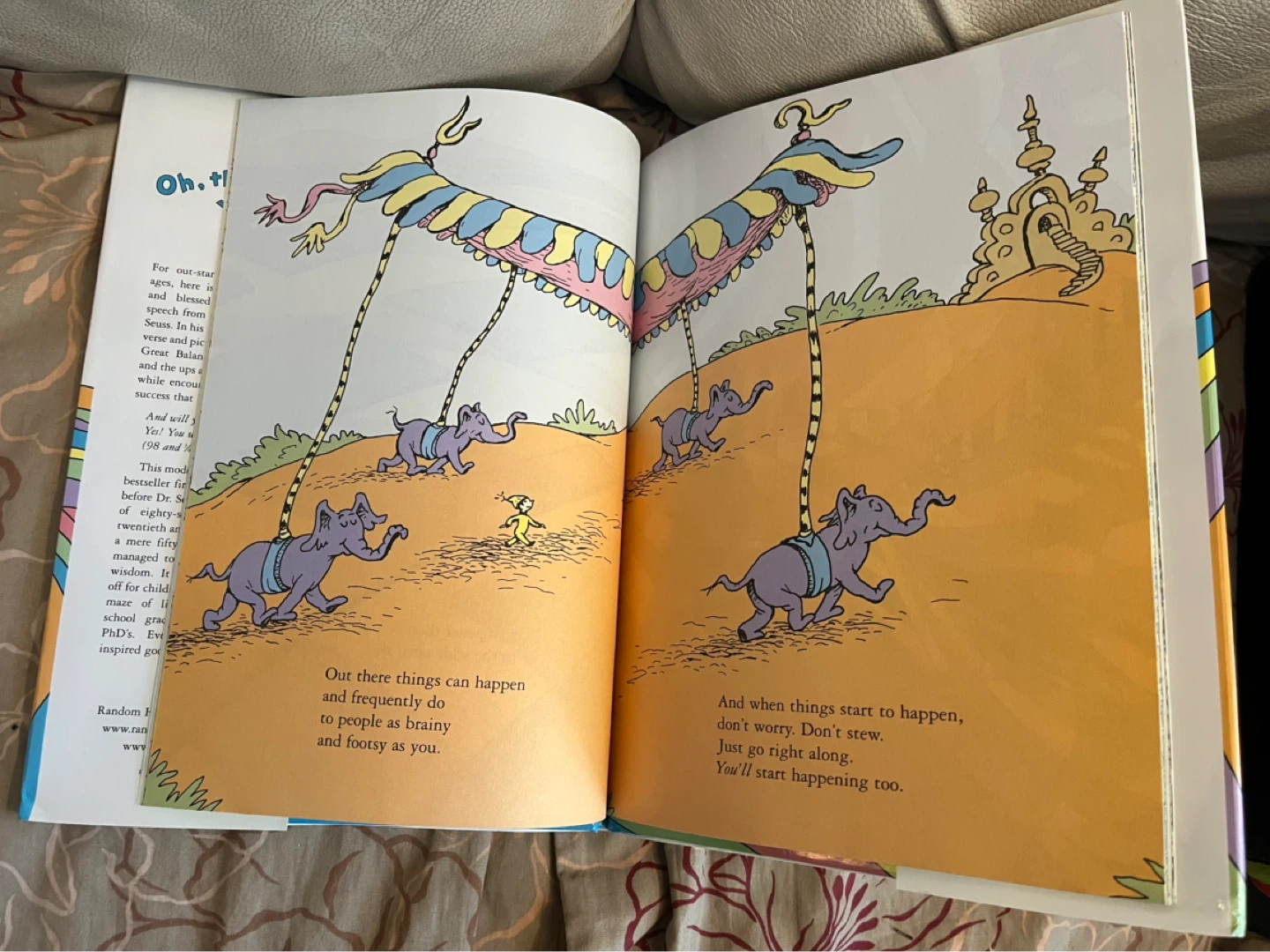 Dr. Seuss Oh, the Places You'll Go! Party Edition Book - photo 2