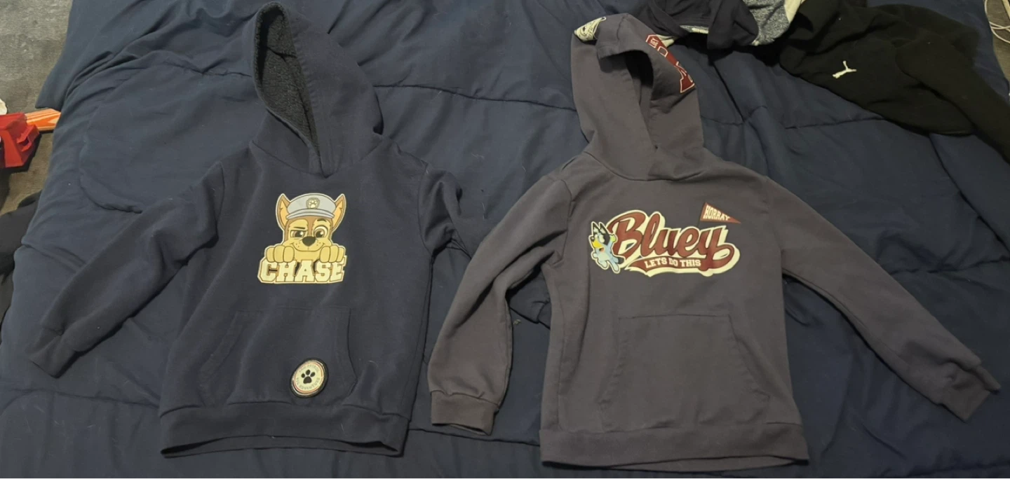 Chase & Bluey Hoodie - Size 5