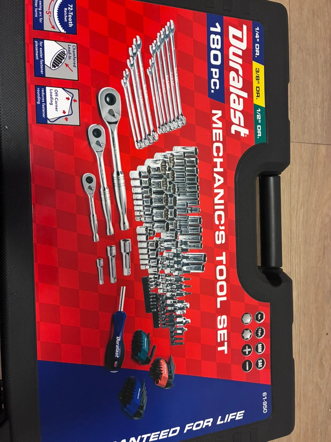 Duralast 180-Piece Mechanic's Tool Set