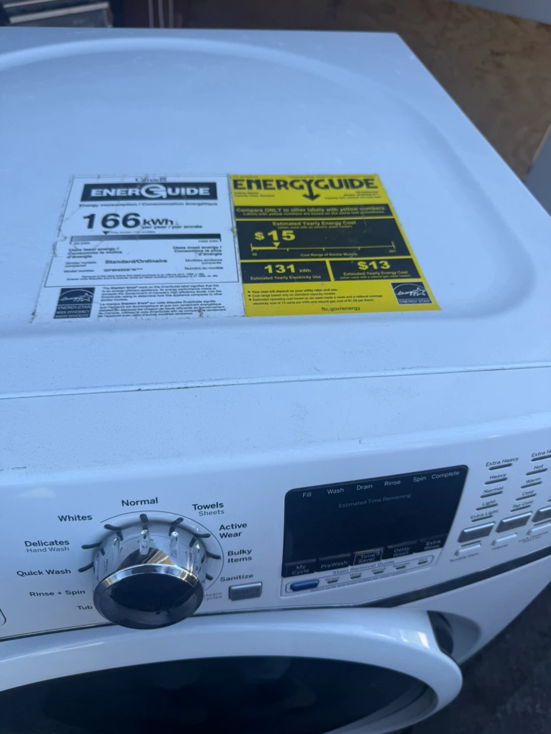 GE Front Load Washing Machine & Samsung front-loading dryer