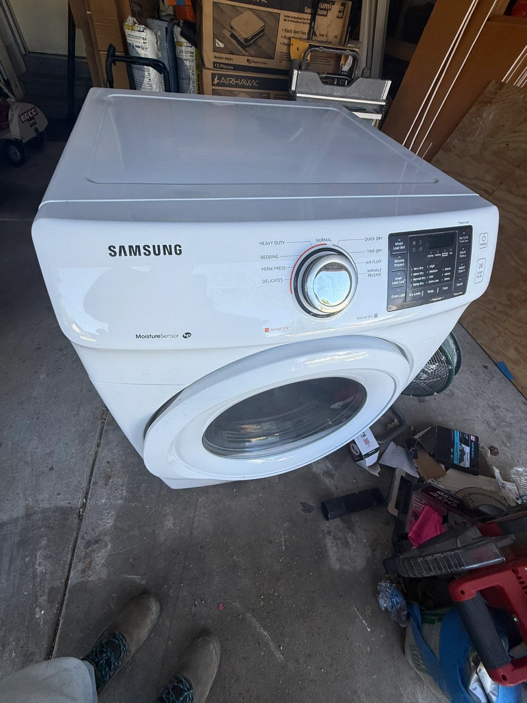 GE Front Load Washing Machine & Samsung front-loading dryer - photo 4