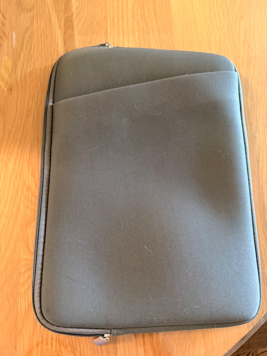 Gray Neoprene Laptop Sleeve