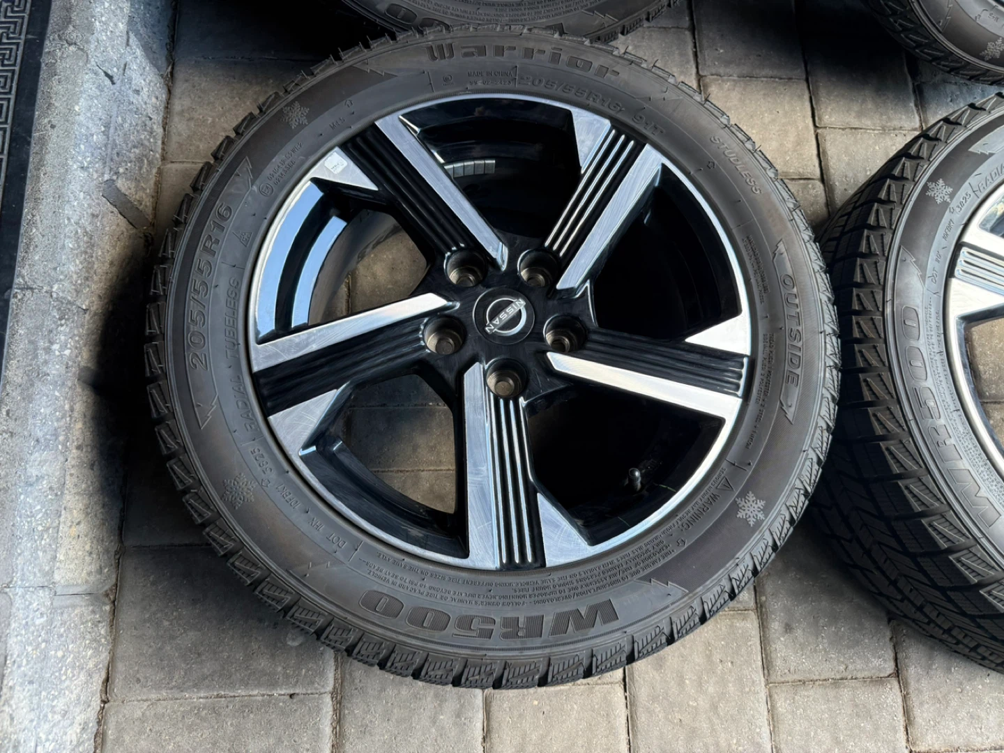 Nissan 205/55R16 Winter Tires and Rims ⚽ - photo 2