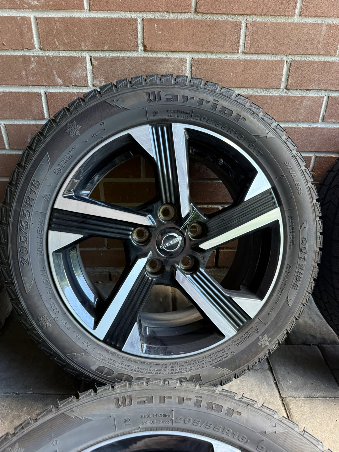 Nissan 205/55R16 Winter Tires and Rims ⚽ - photo 3