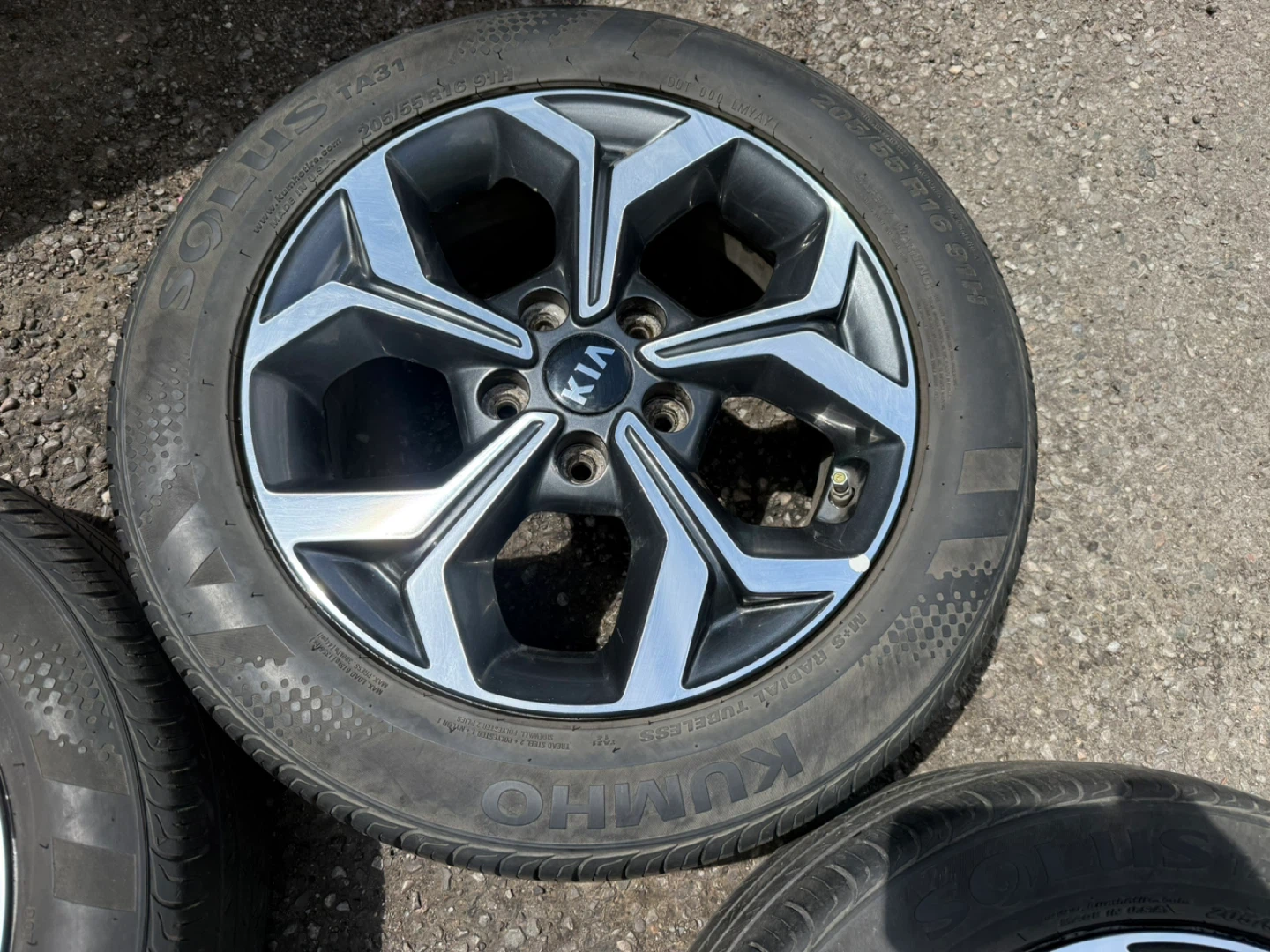 Kia forte Alloy Wheels and Tires (Set of 4) ⚽ - photo 4