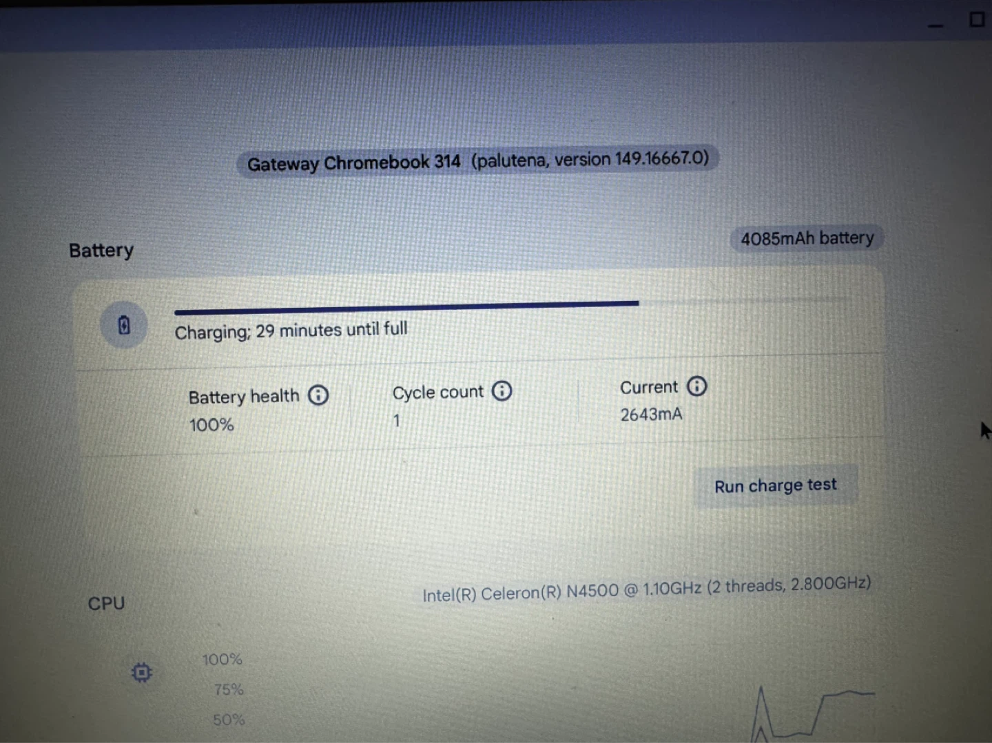Gateway Acer Chromebook 14" FHD Intel Celeron N4500 - photo 5