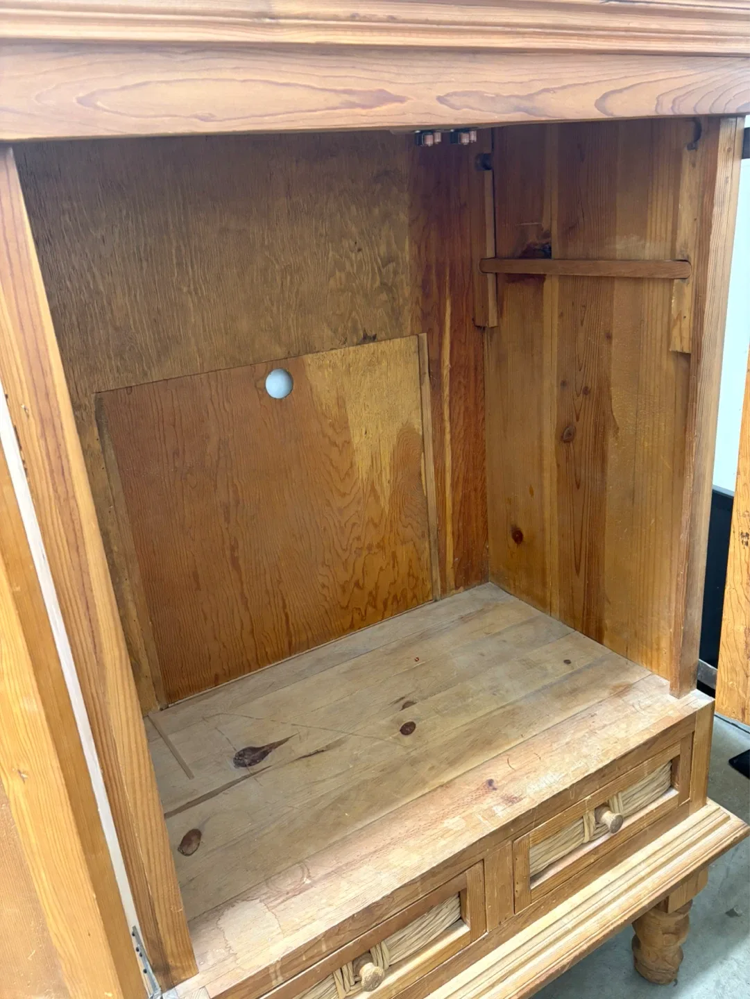 Solid Wood Cabinet with Drawers - photo 3