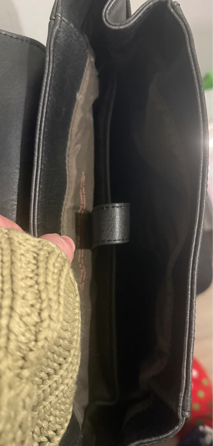 Matt & Nat Black Faux Leather Backpack - photo 2