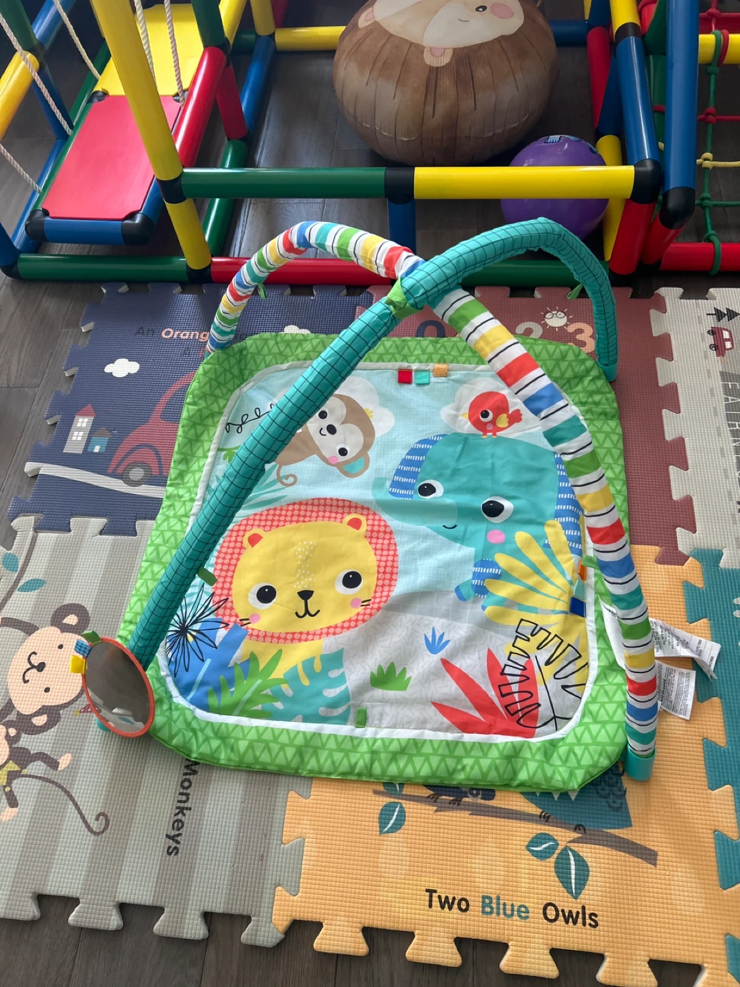 Baby Play Mat with Arch and Toys