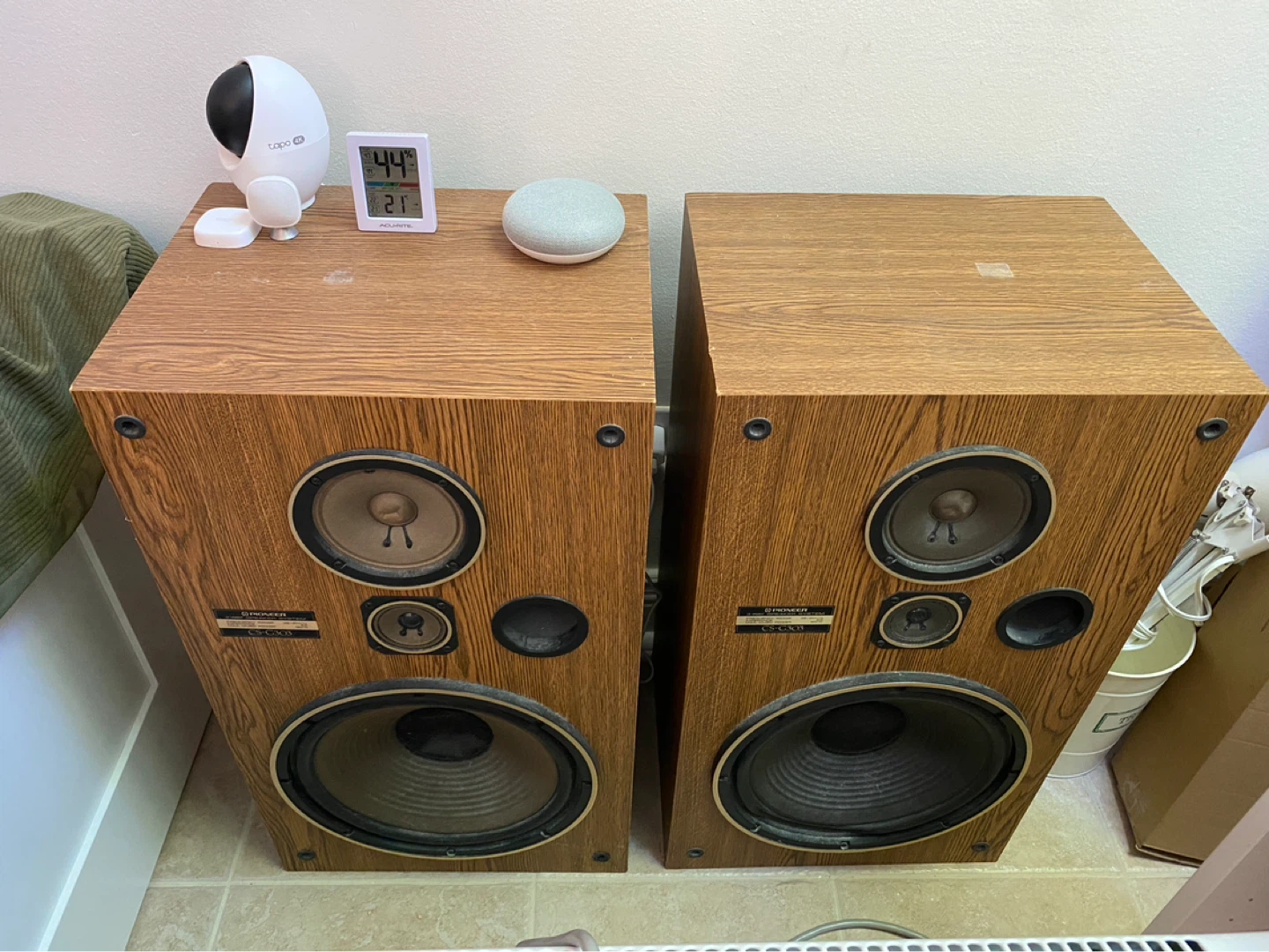 Pair of Vintage Pioneer CS-G303 3-Way Speaker - photo 4