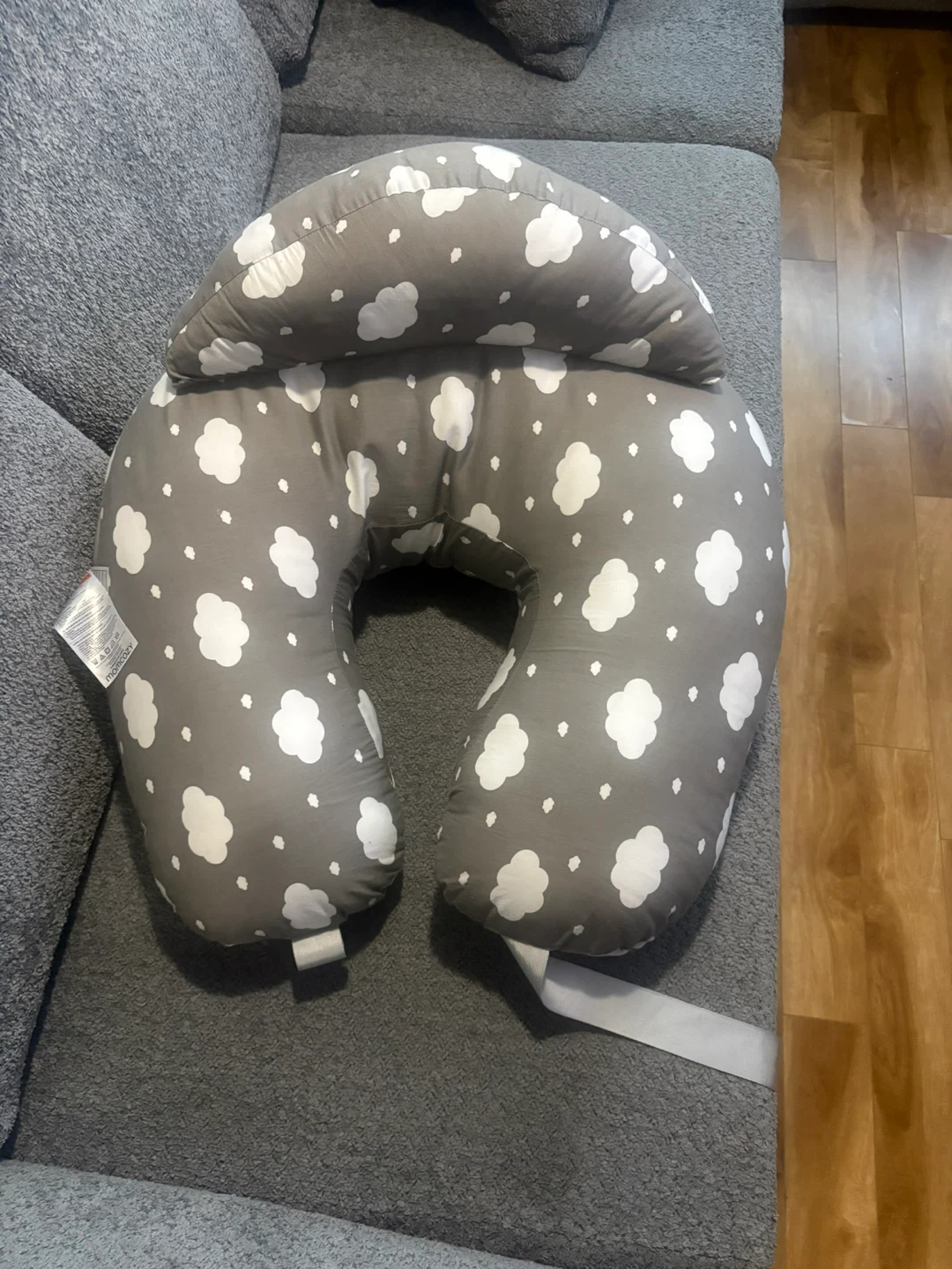 Grey Cloud Nursing Pillow - photo 2