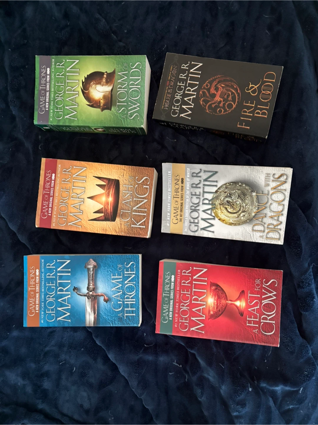 George R.R. Martin Game of Thrones Books