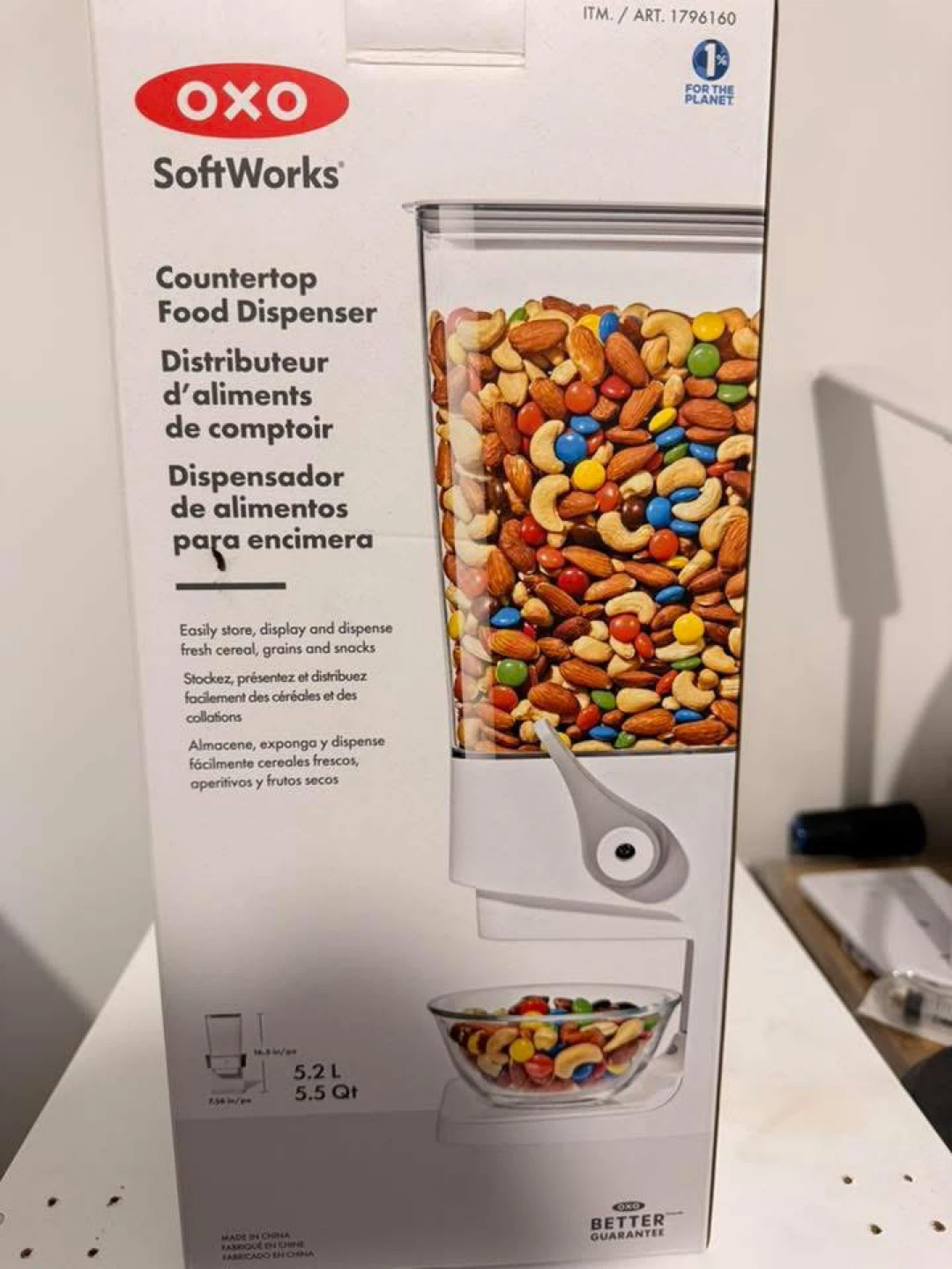Countertop Food Dispenser 5.2 L