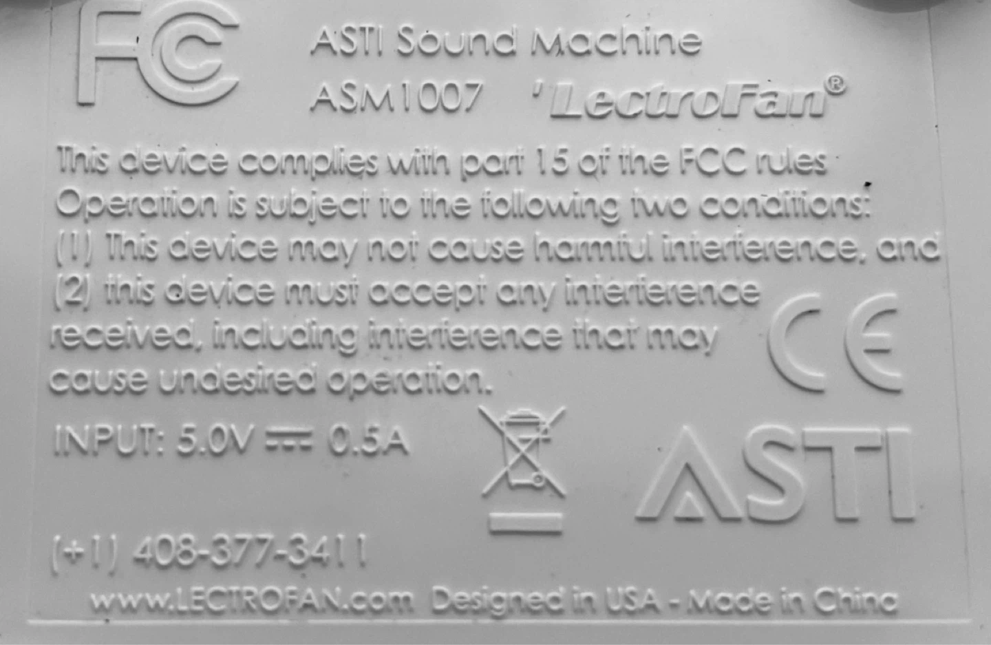 LectroFan ASTI Sound Machine ASM1007 - photo 3