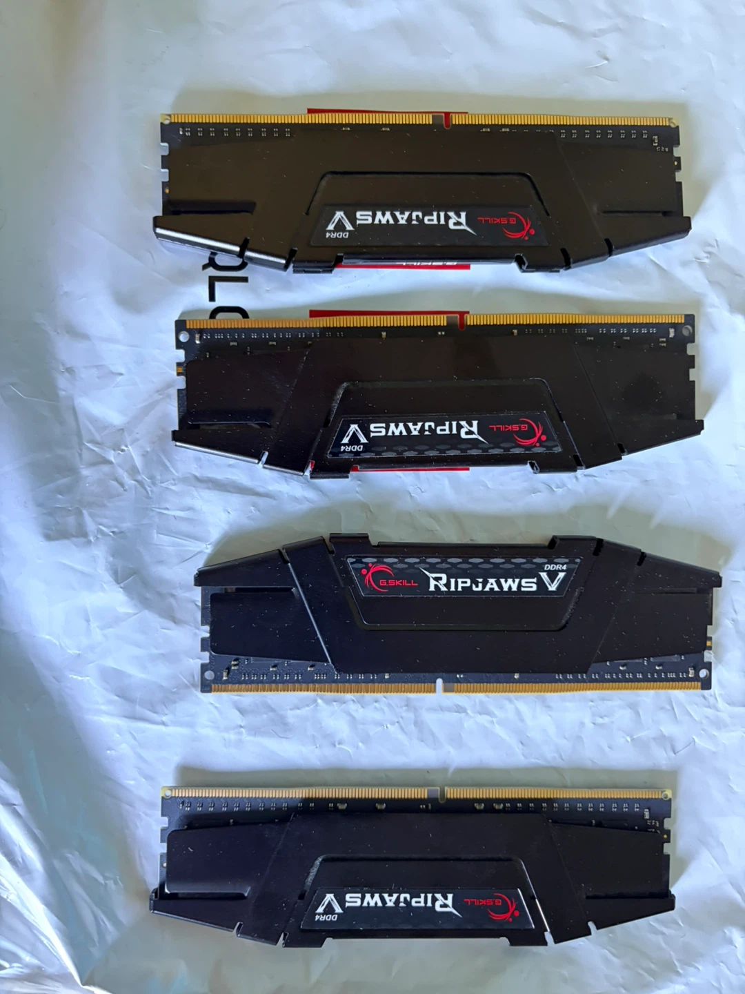 4 x 16 GB (64 GB) G.Skill Ripjaws V DDR4 RAM Sticks - photo 5