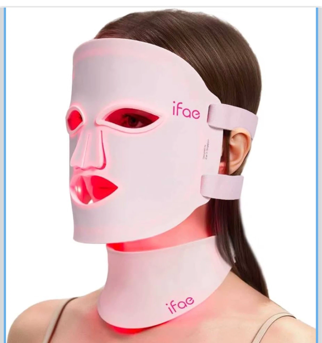 Pro Face & Neck LED Photon Spa Mask Set
