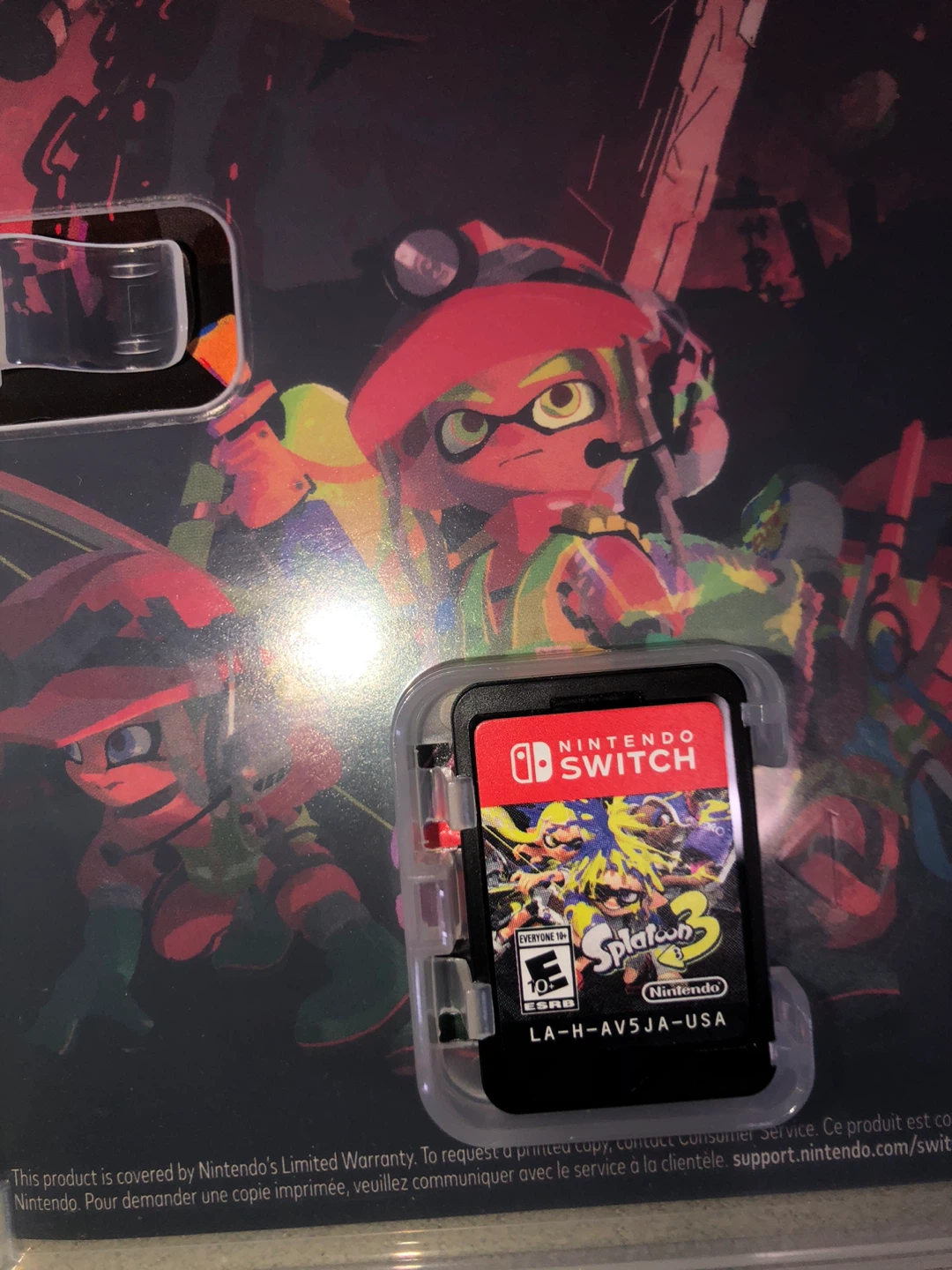 Nintendo Switch Splatoon 3 Game - photo 4
