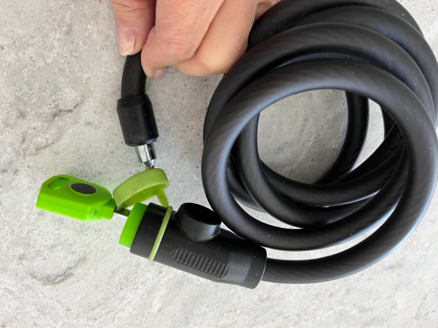Panniers plus Black Coil Bike Lock with LED Key - photo 3