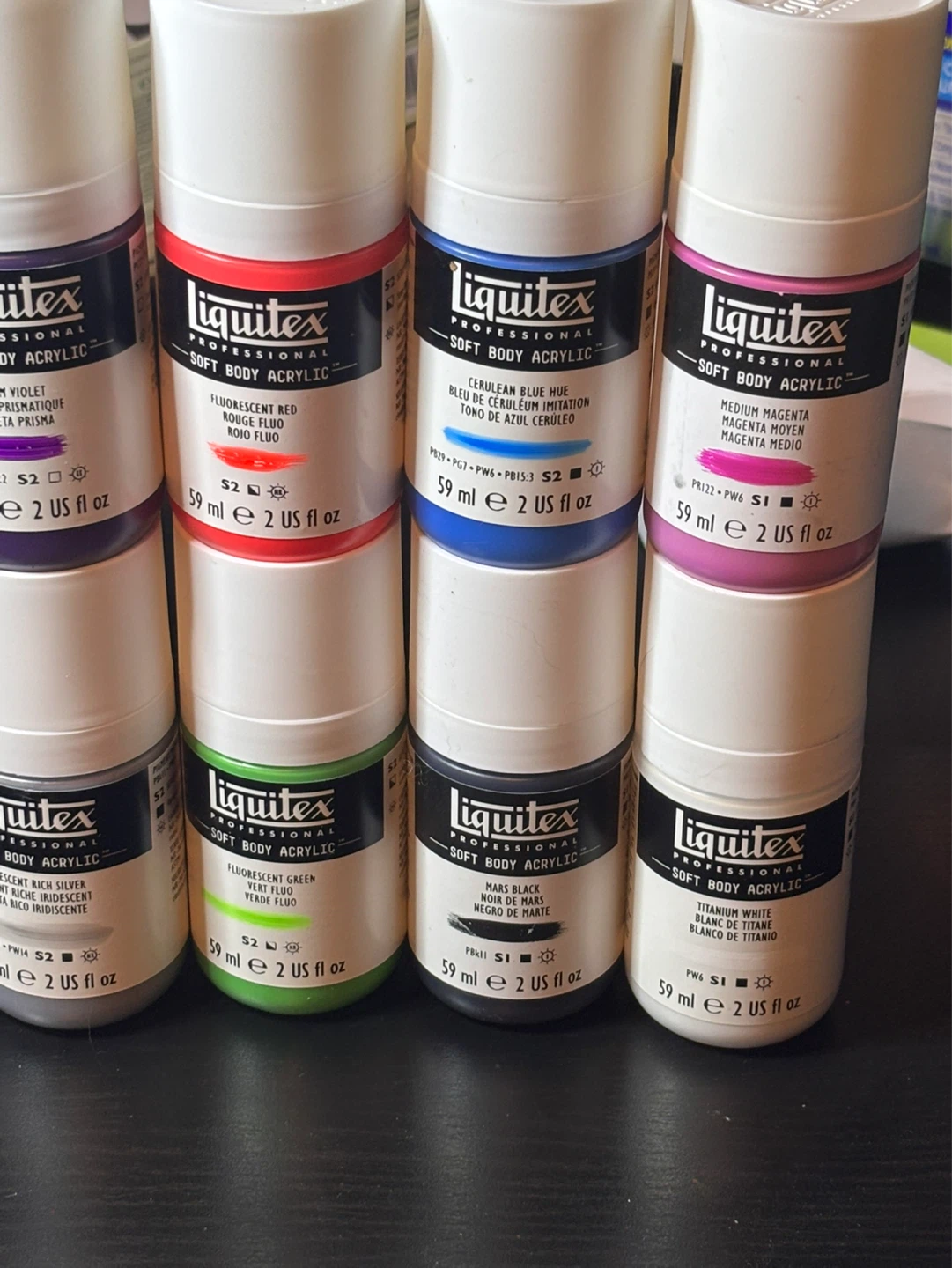 Liquitex® Professional Soft Body Acrylic Bottles 2oz. Lot of 18 - photo 4