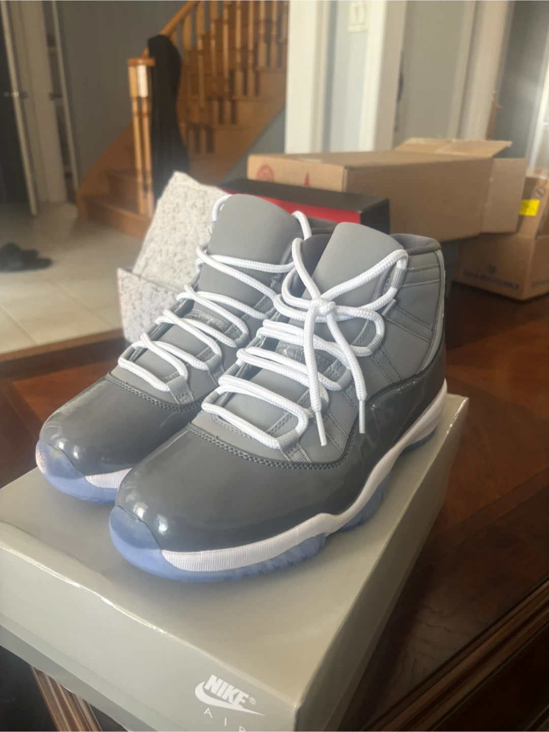 Air Jordan 11 "Cool Grey" Sneakers - photo 2