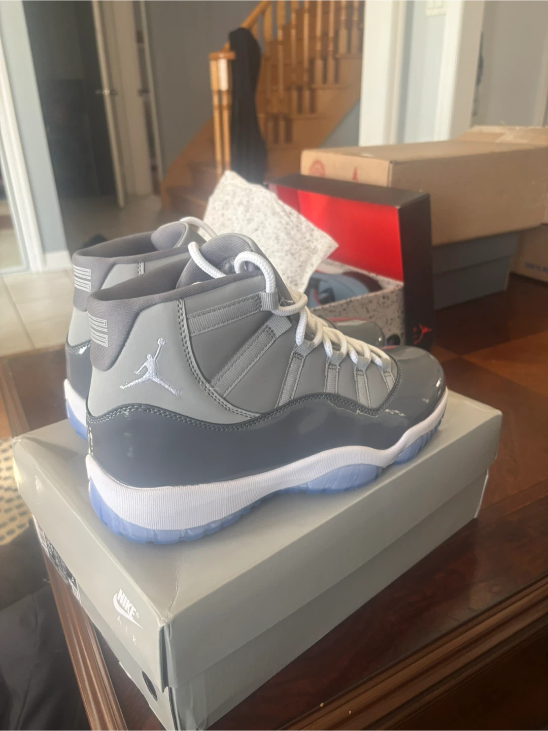Air Jordan 11 "Cool Grey" Sneakers - photo 4