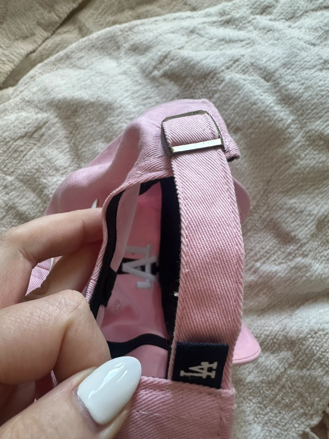 Pink LA Dodgers Baseball Cap - photo 4