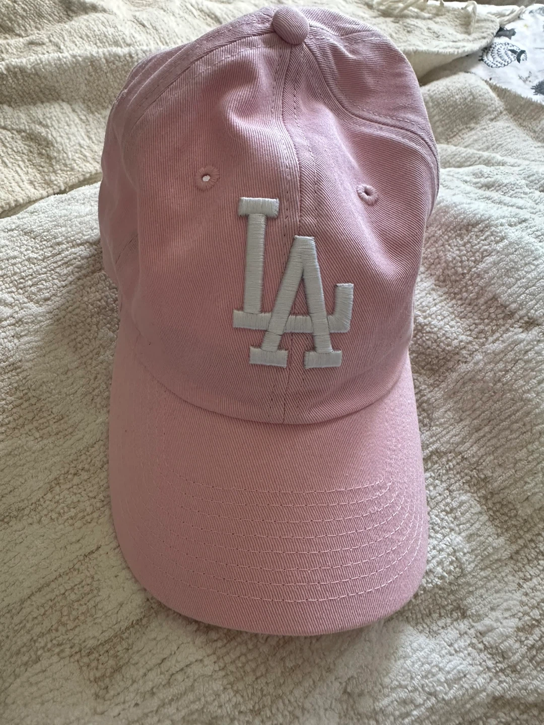 Pink LA Dodgers Baseball Cap