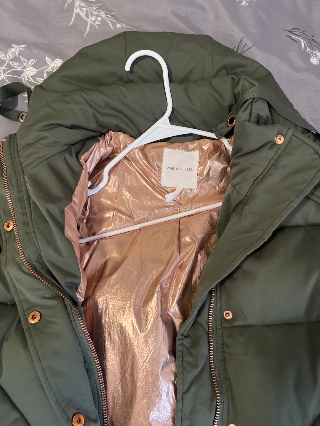 Avec Les Filles Puffer Coat ⚽ - photo 2